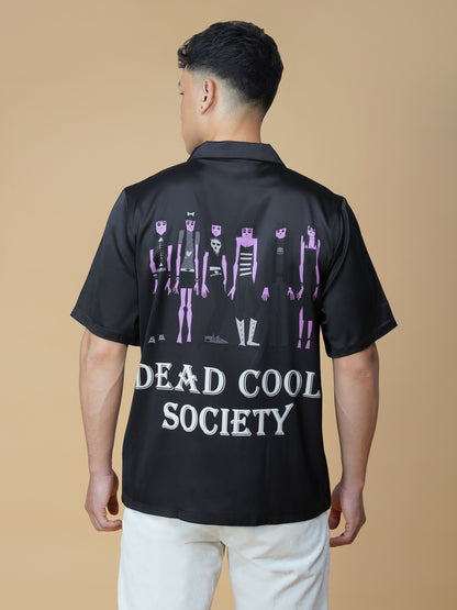 UNDEAD LUXE – Premium Soft Satin Party Shirt