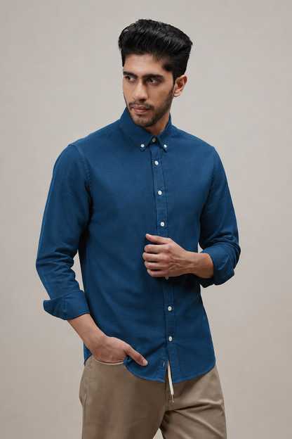 Night Tide Linen Shirt