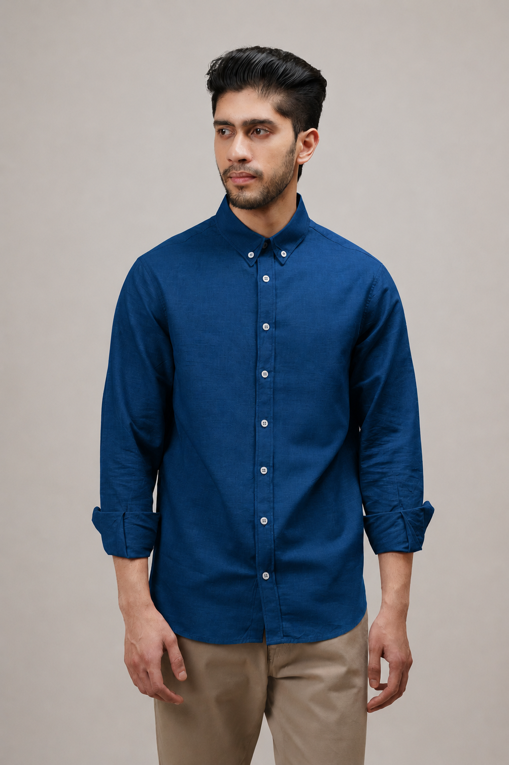 Night Tide Linen Shirt