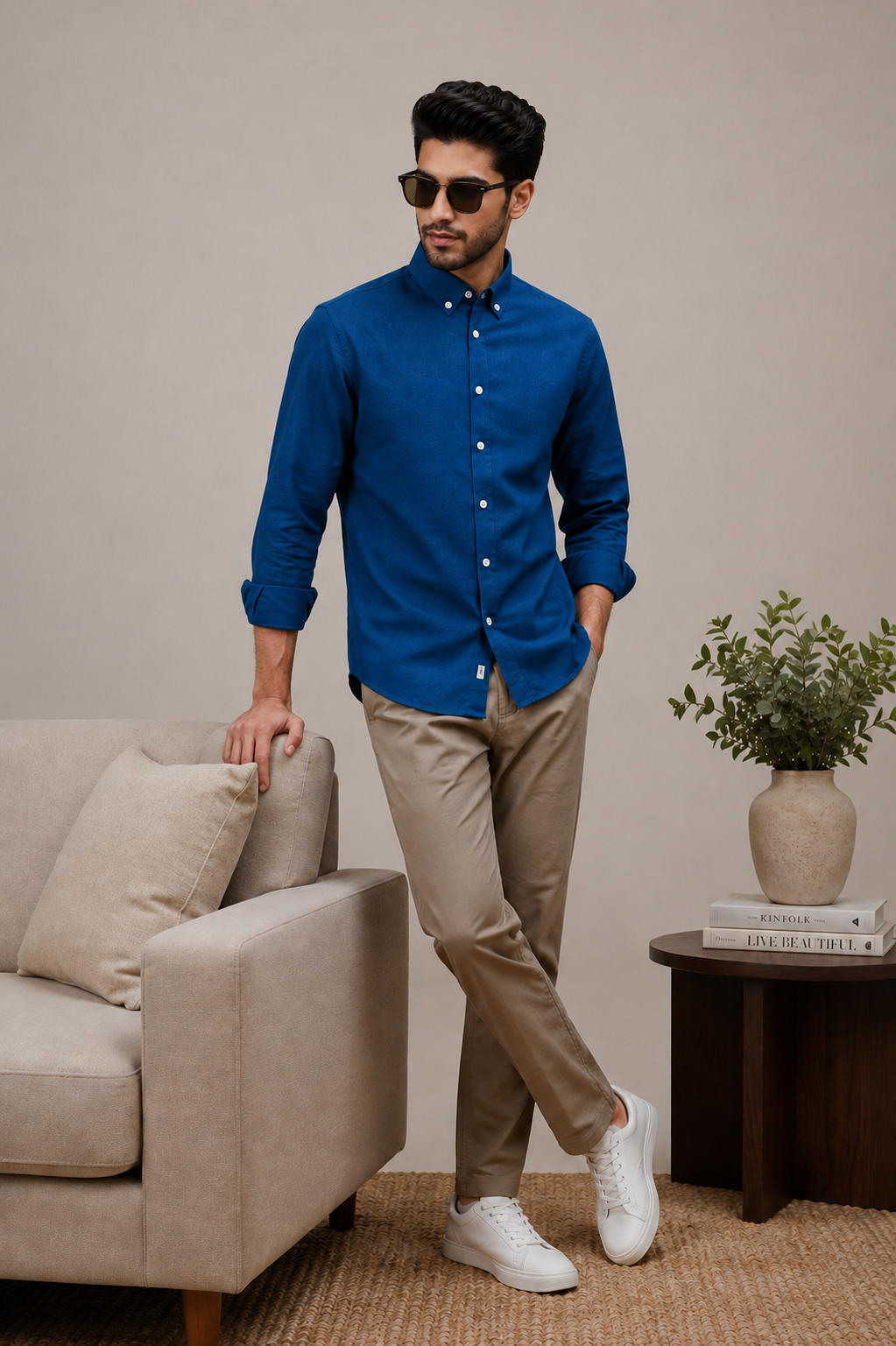 Night Tide Linen Shirt