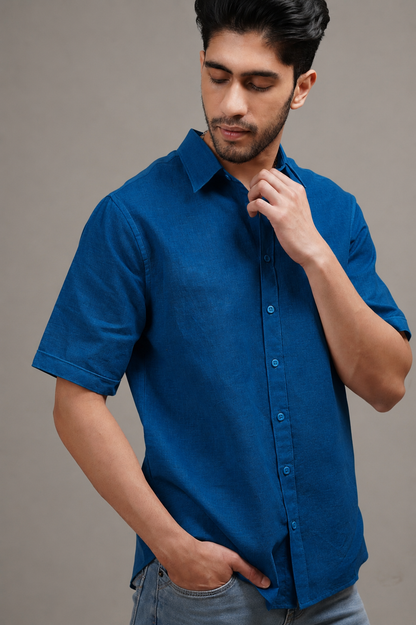 Night Tide Linen Shirt