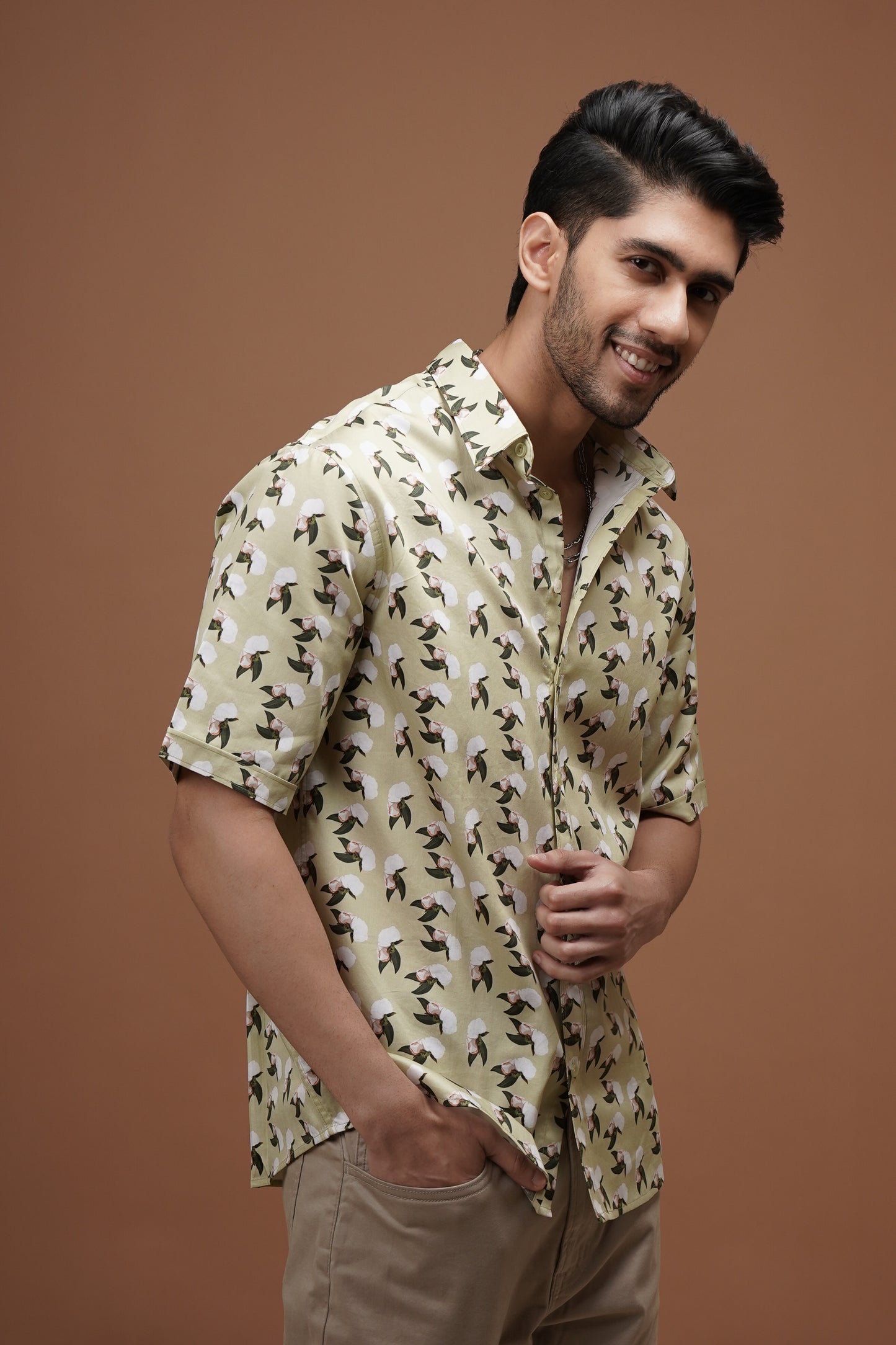 Regular Fit ‘Petal Parade’ Print Shirt