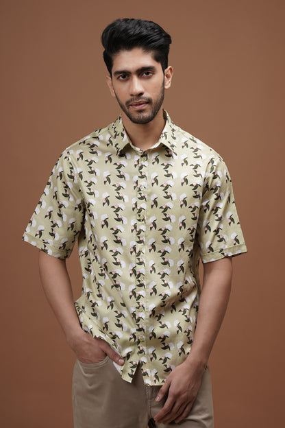 Petal Parade - Cotton Print Shirt