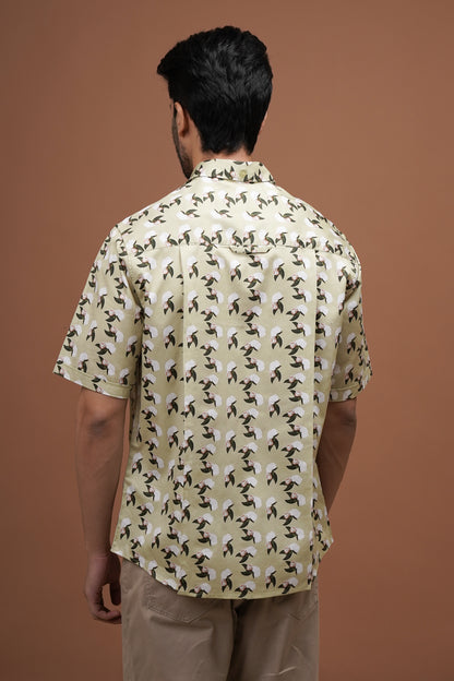 Petal Parade - Cotton Print Shirt