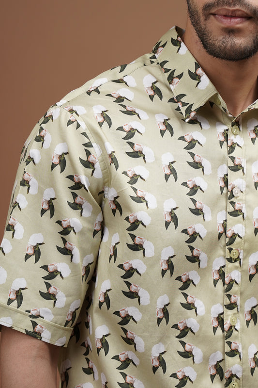 Petal Parade - Cotton Print Shirt