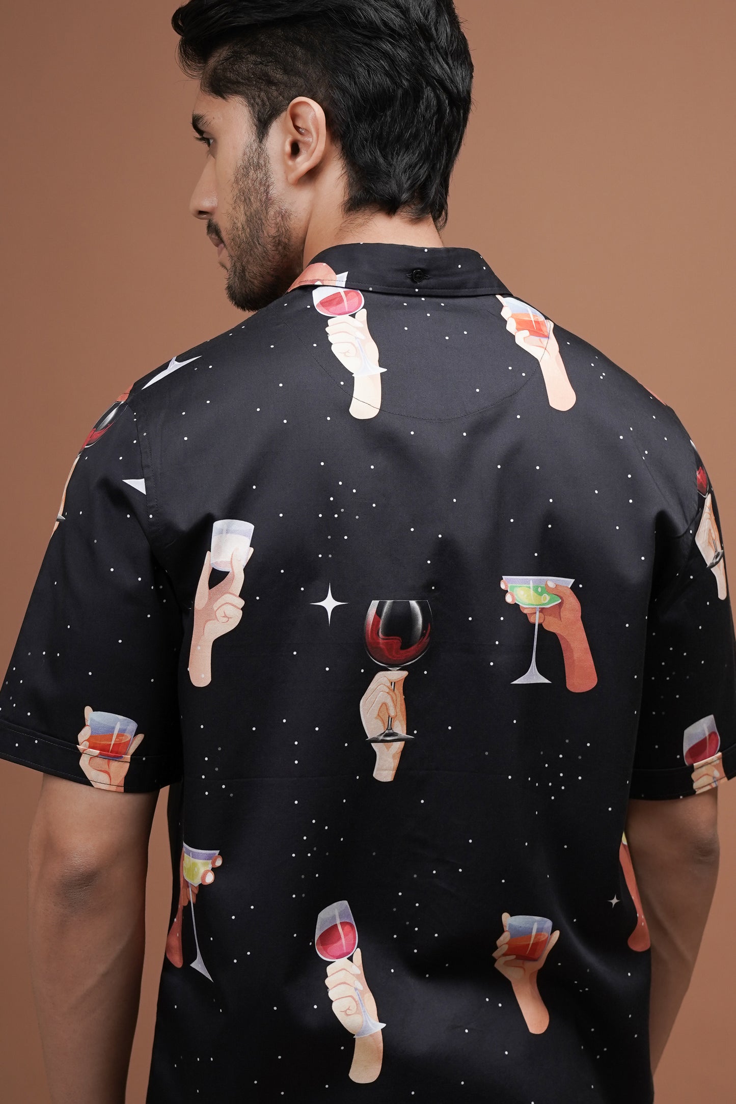 Regular Fit ‘High Spirits’ Print Shirt