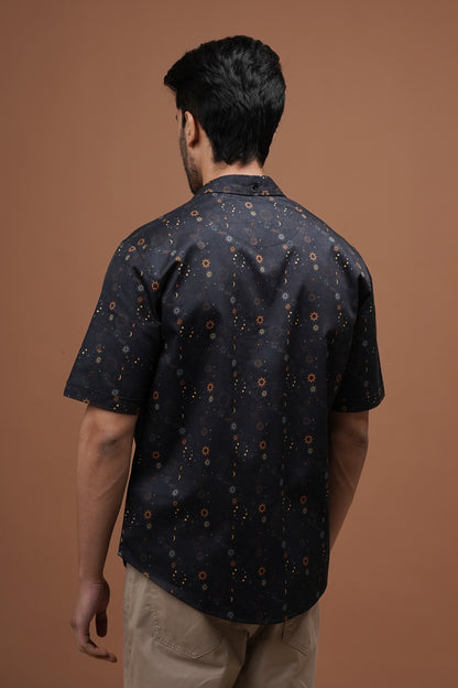 Regular Fit ‘Celestial Dreams’ Print Shirt