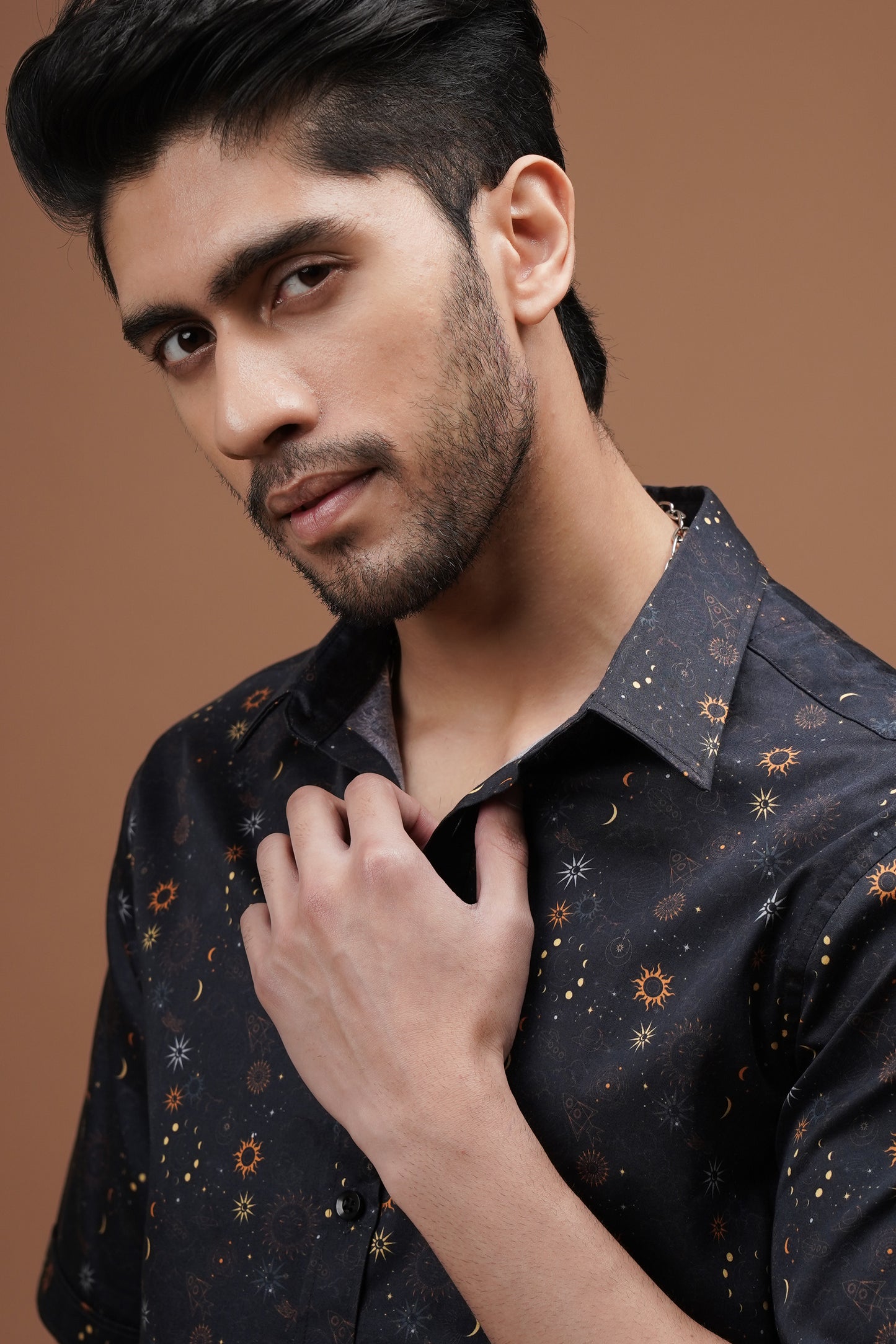 Celestial Dreams - Cotton Print Shirt