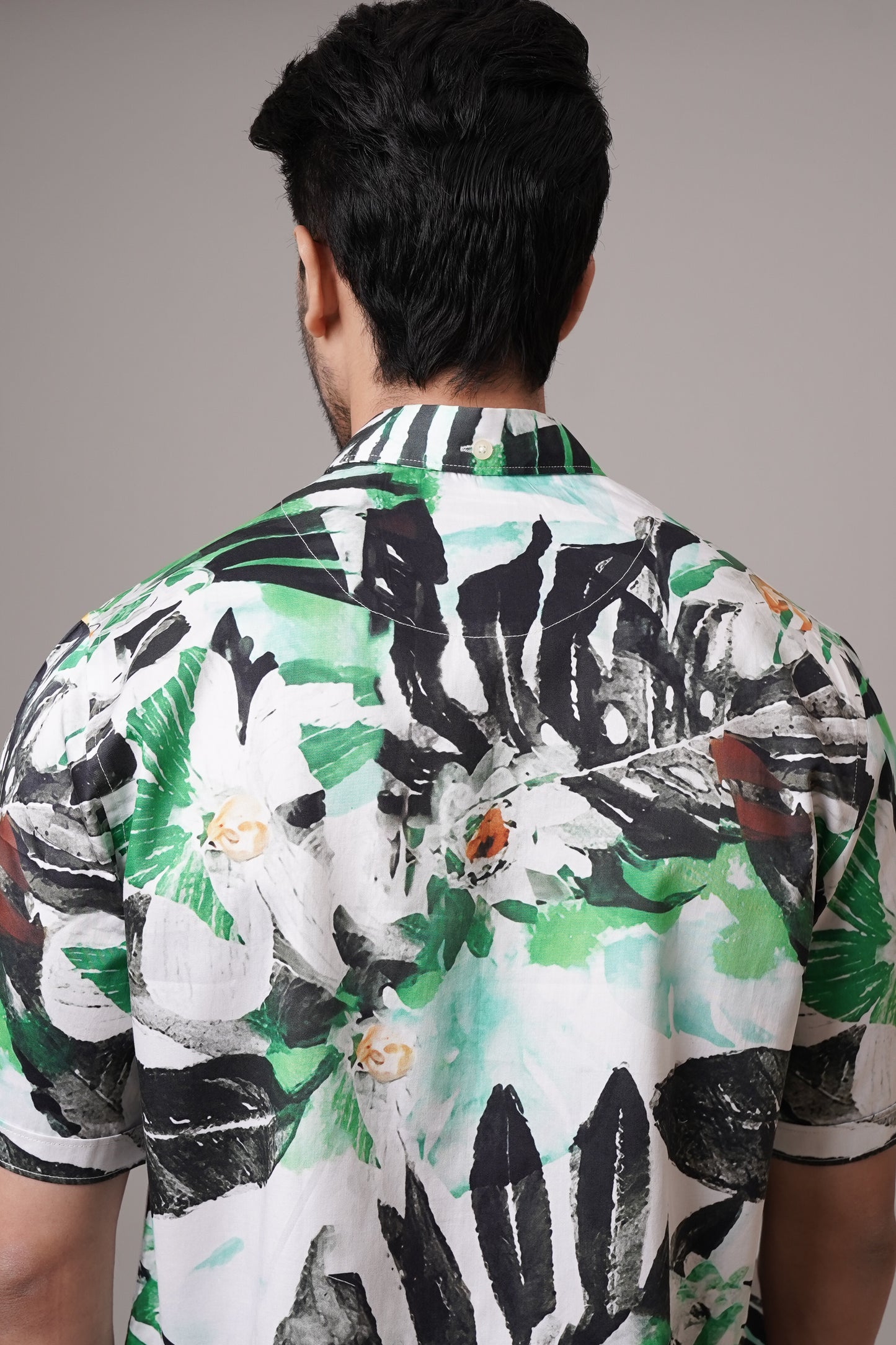 Regular Fit ‘Floral Fusion’ Print Shirt