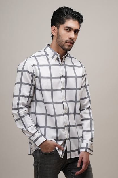 Regular Classic Fit Checkered Shirt