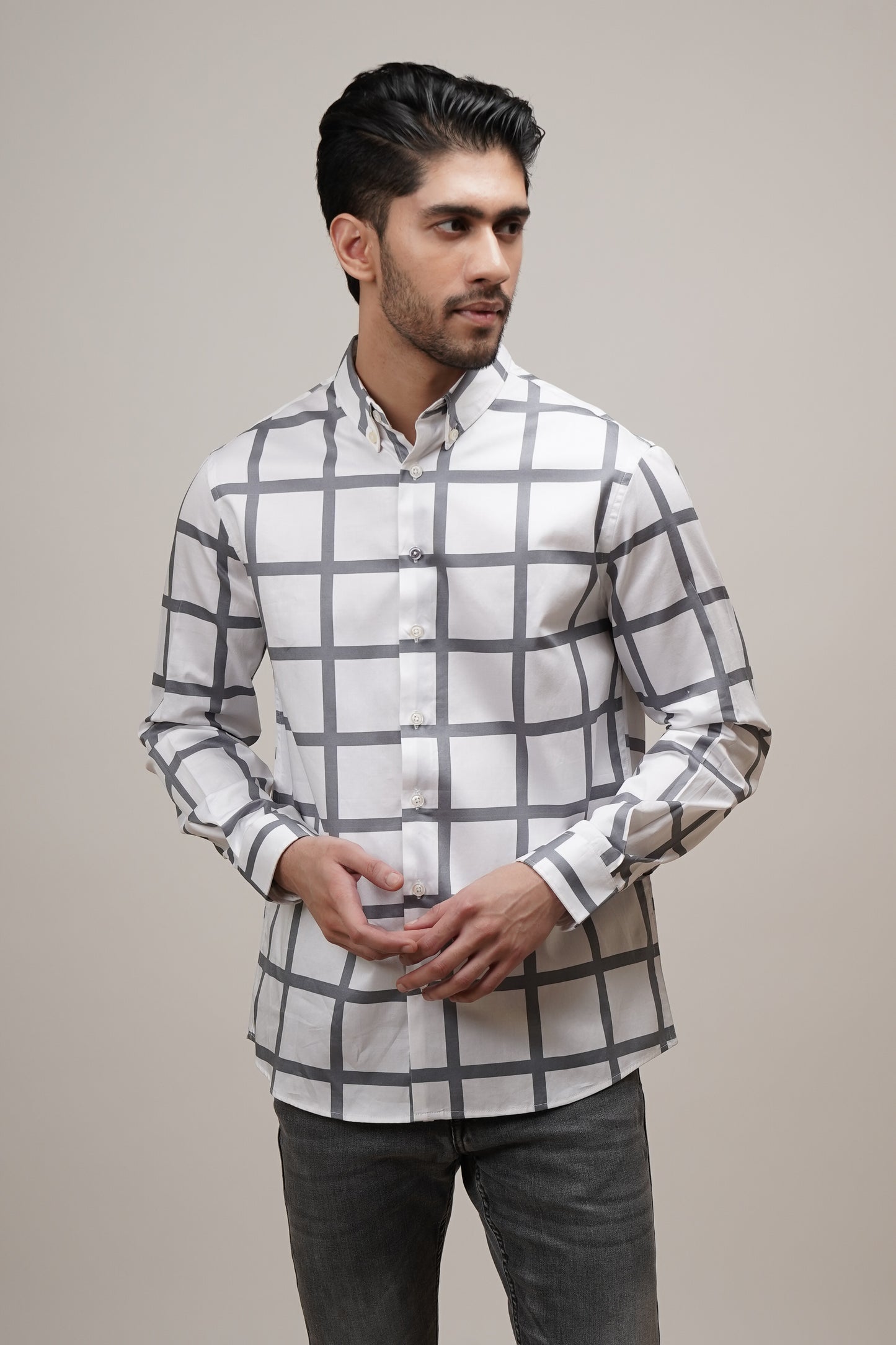 Regular Classic Fit Checkered Shirt