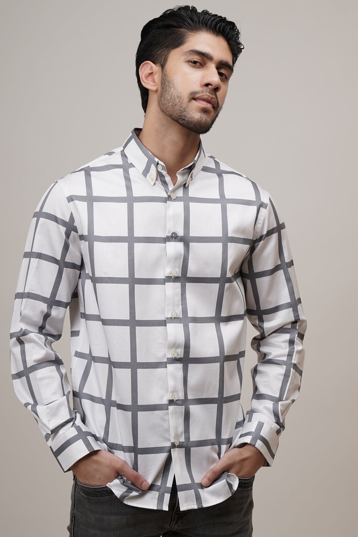 Regular Classic Fit Checkered Shirt