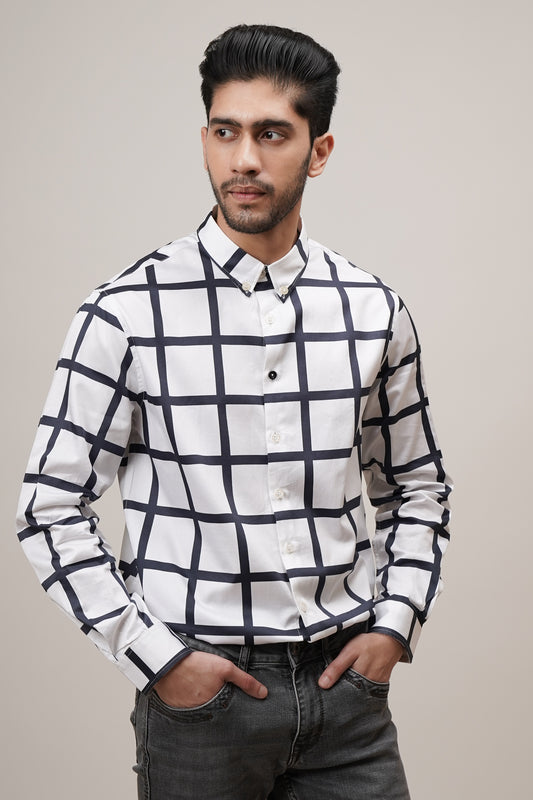 Regular Classic Fit Checkered Shirt