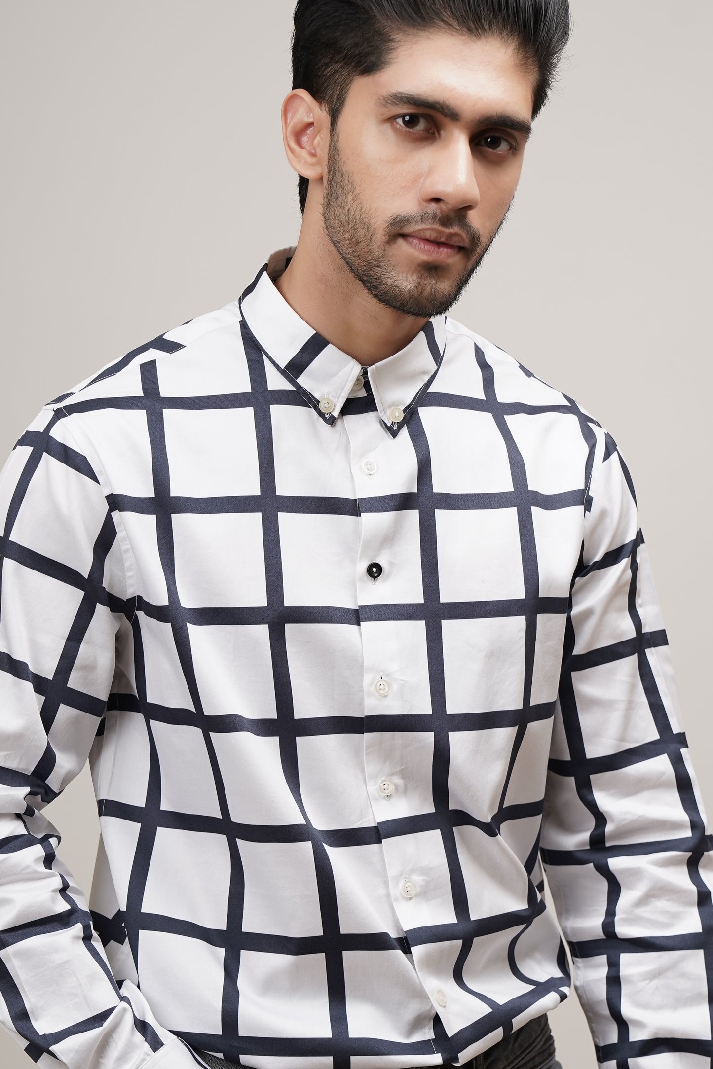 Regular Classic Fit Checkered Shirt