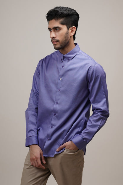 Regular Classic Fit Checkered Cotton Shirt