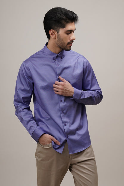 Regular Classic Fit Checkered Cotton Shirt