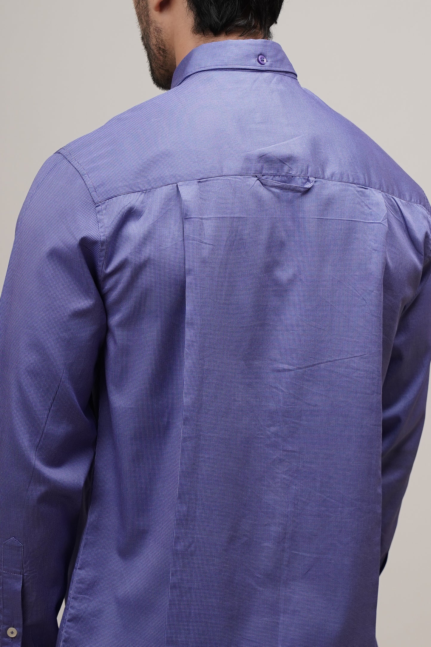 Regular Classic Fit Checkered Cotton Shirt