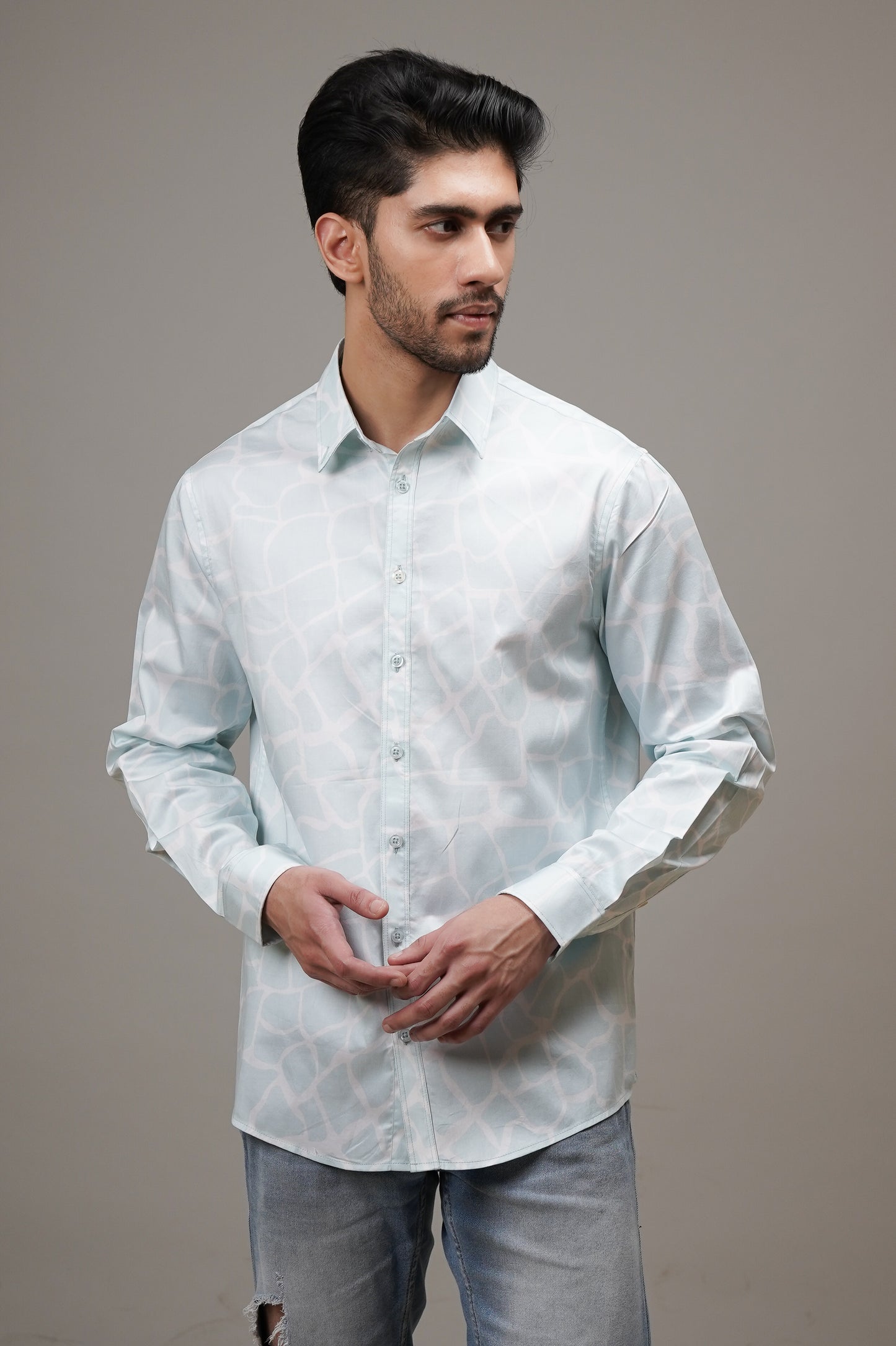 Regular Fit ‘Mosaic Chic’ Print Shirt