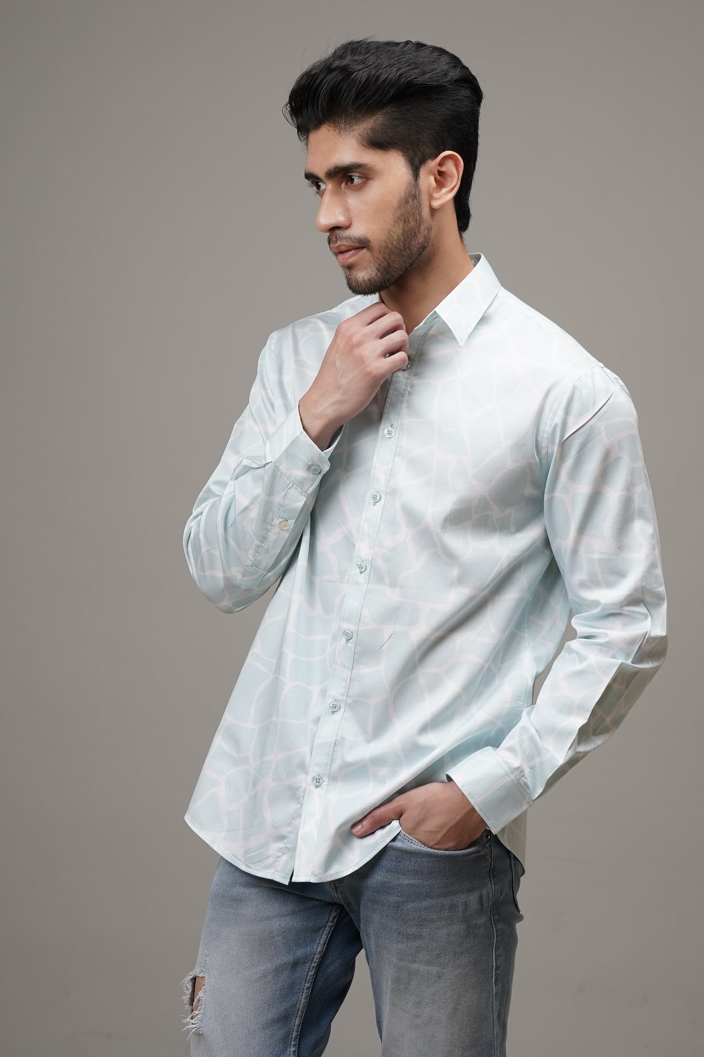 Regular Fit ‘Mosaic Chic’ Print Shirt