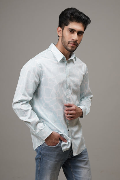 Regular Fit ‘Mosaic Chic’ Print Shirt