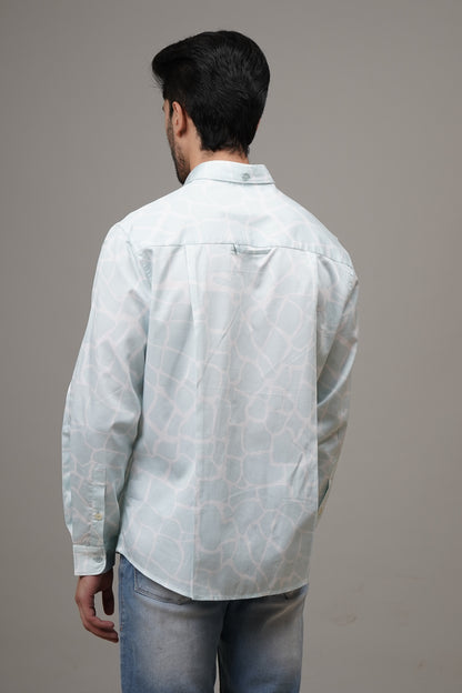 Regular Fit ‘Mosaic Chic’ Print Shirt