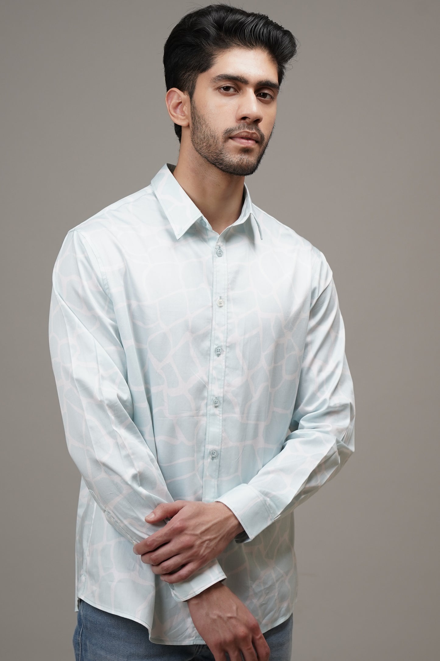 Regular Fit ‘Mosaic Chic’ Print Shirt