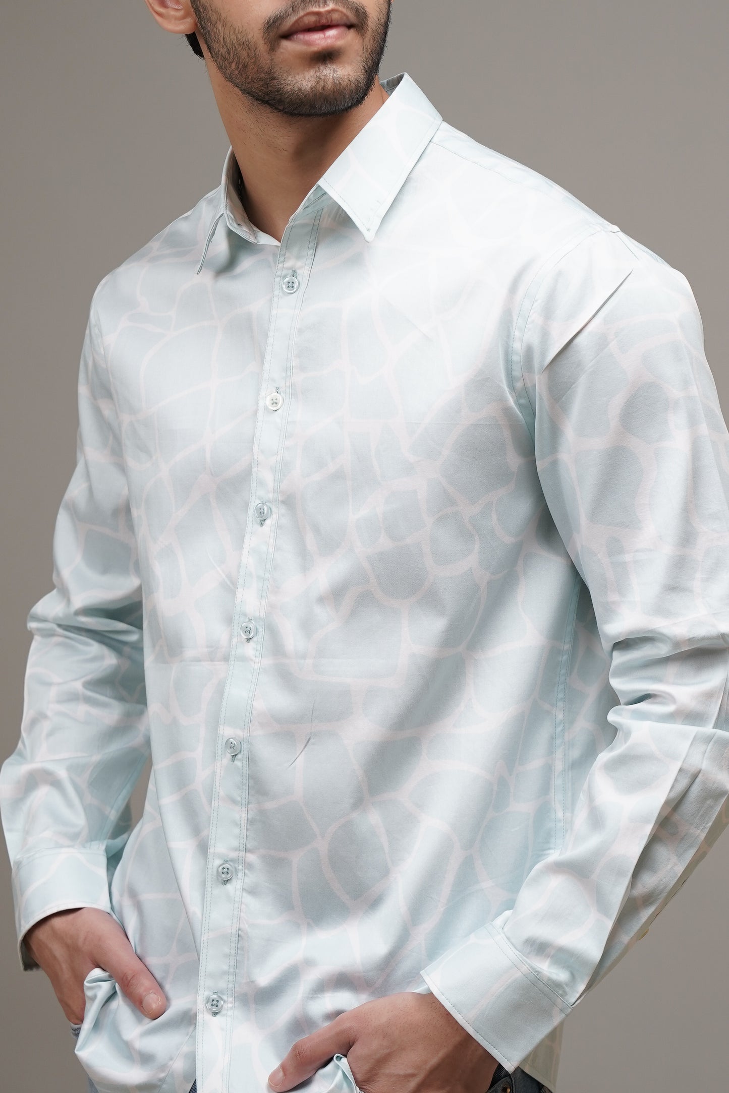 Regular Fit ‘Mosaic Chic’ Print Shirt