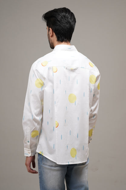 Regular Fit ‘Raindrop Radiance’ Print Shirt