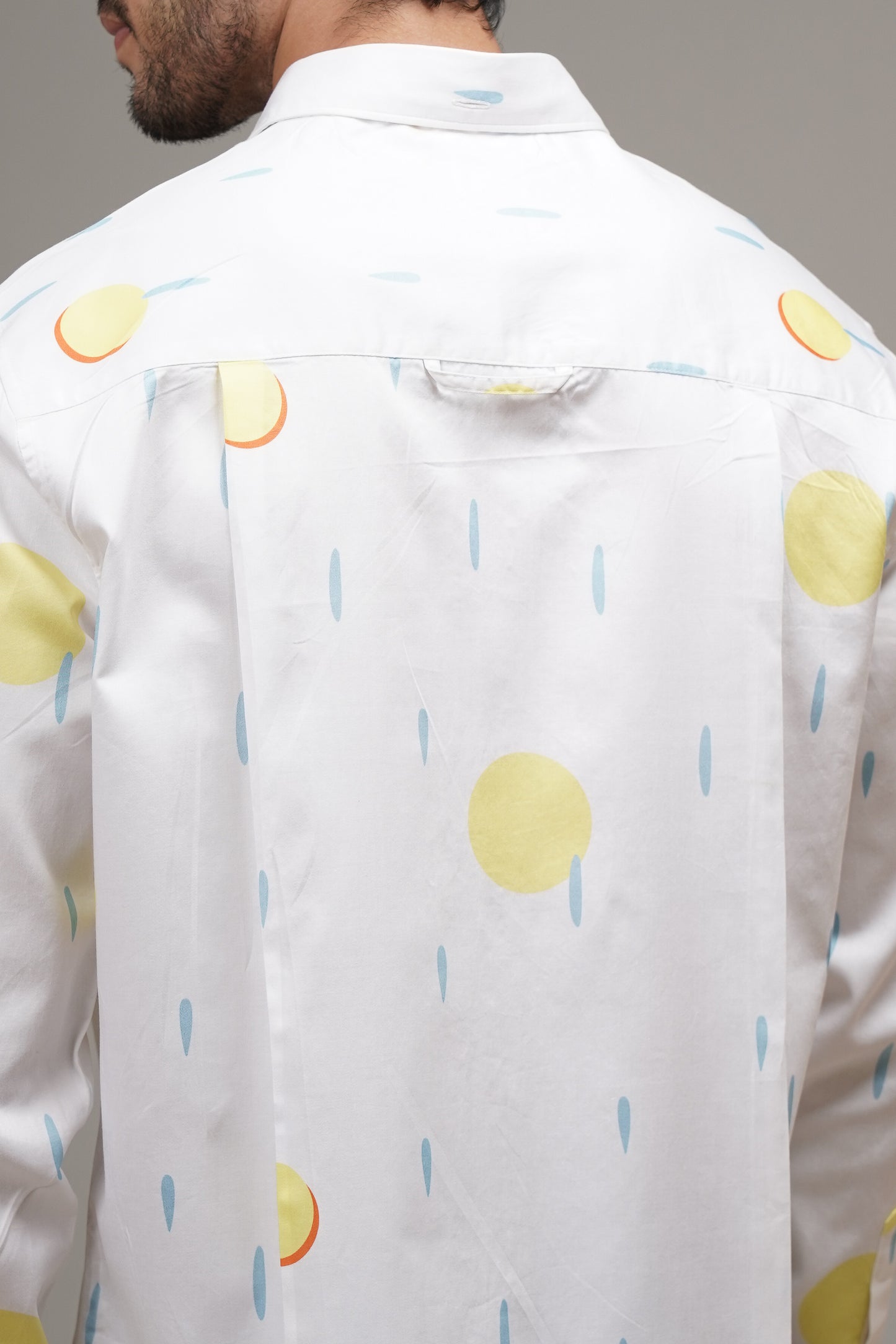 Regular Fit ‘Raindrop Radiance’ Print Shirt