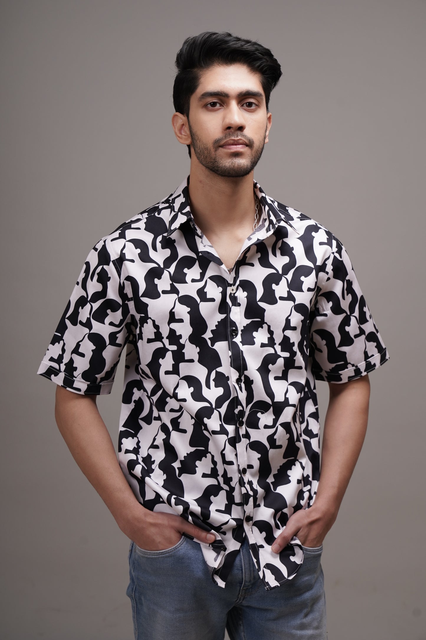 Regular Fit ‘Beauty Whispers’ Print Shirt