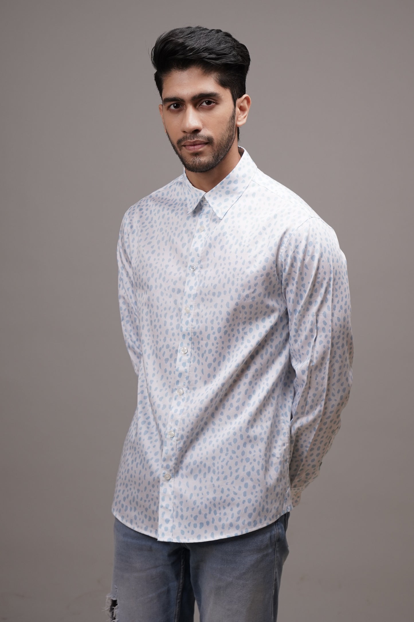 Regular Fit ‘Ocean Breeze’ Print Shirt