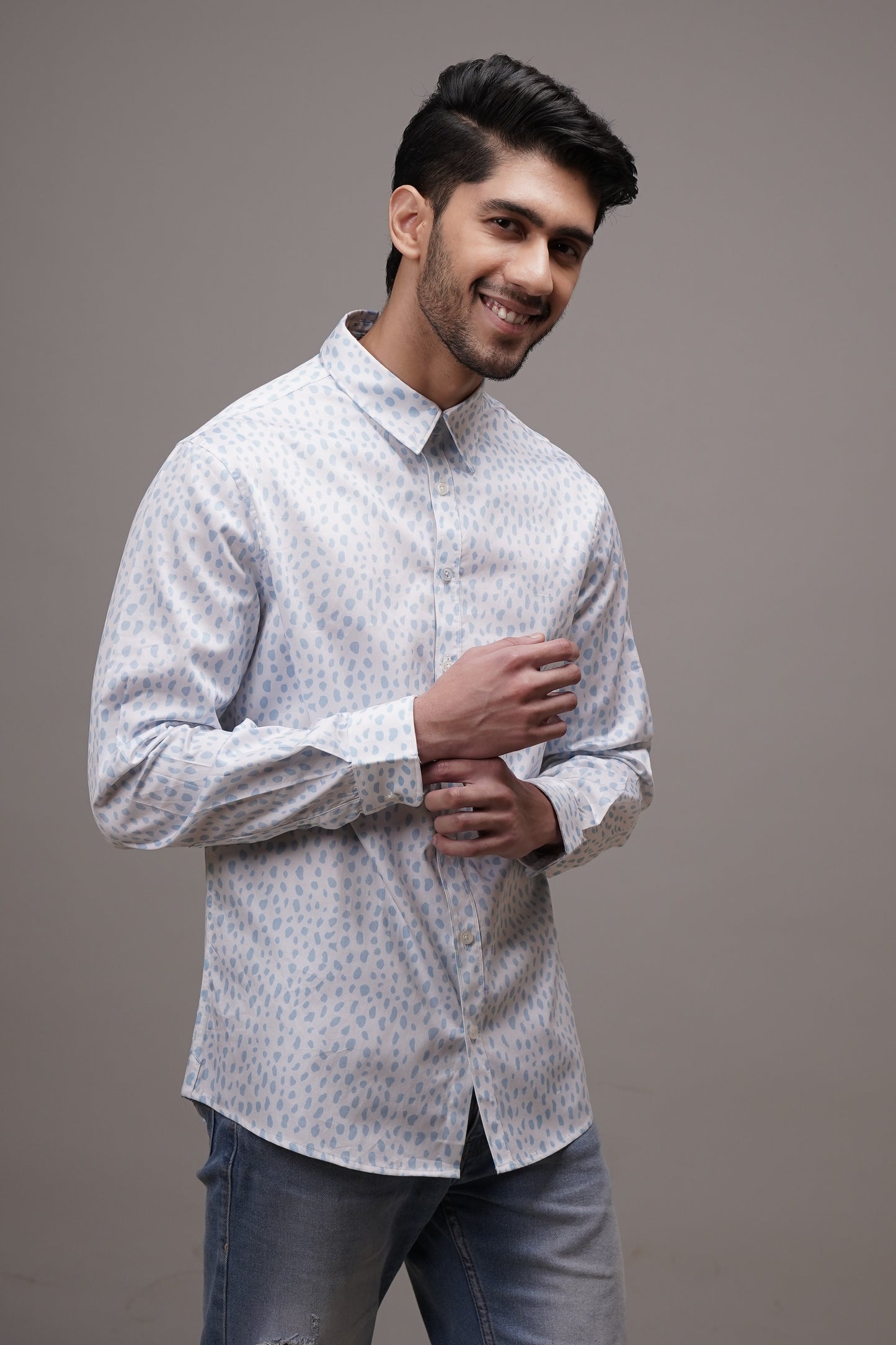 Ocean Breeze - Cotton Print Shirt