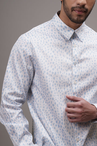 Ocean Breeze - Cotton Print Shirt