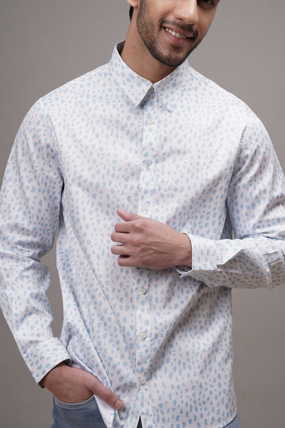 Regular Fit ‘Ocean Breeze’ Print Shirt