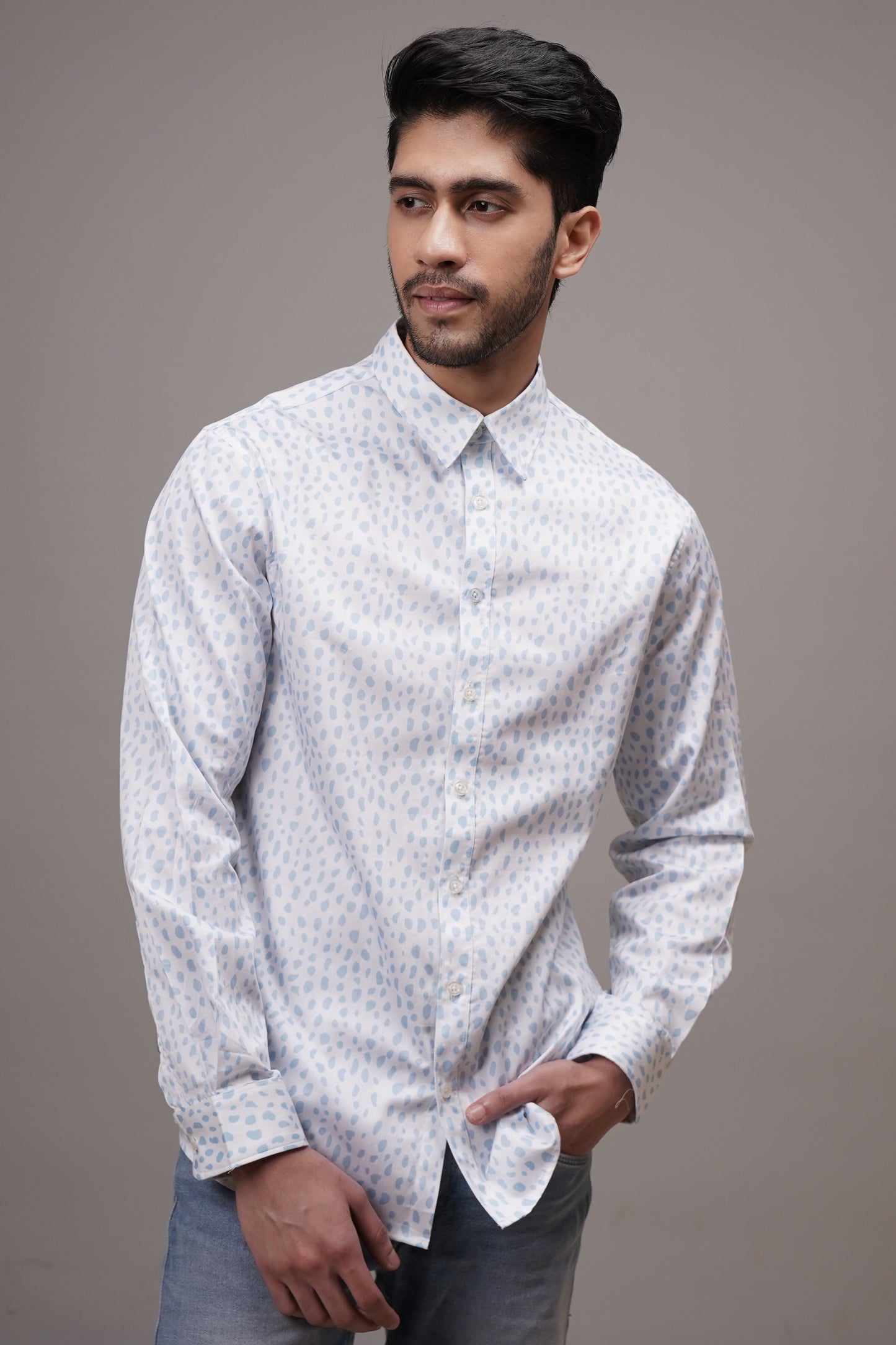 Regular Fit ‘Ocean Breeze’ Print Shirt