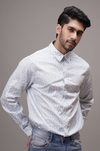 Regular Fit ‘Ocean Breeze’ Print Shirt