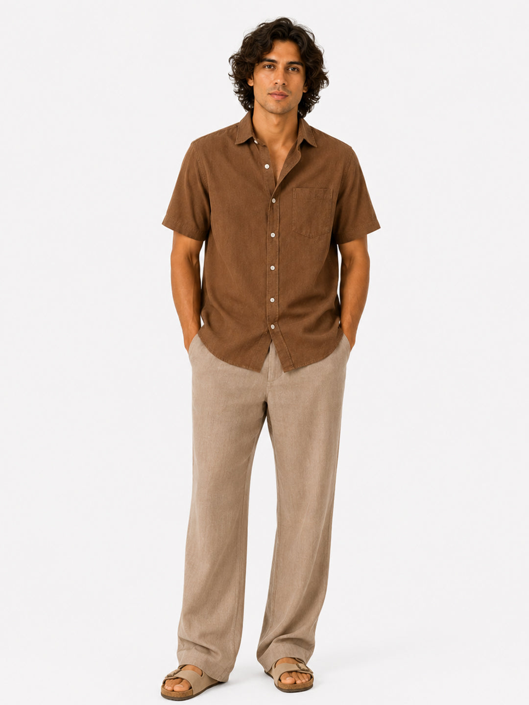 Havana Earth Linen Shirt