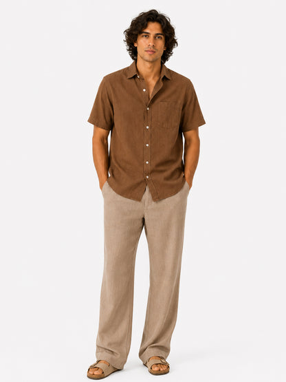 Havana Earth Linen Shirt