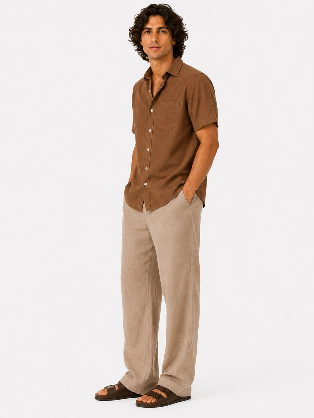 Havana Earth Linen Shirt
