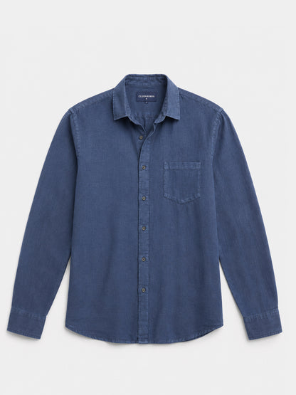 Midnight Harbour Linen Shirt