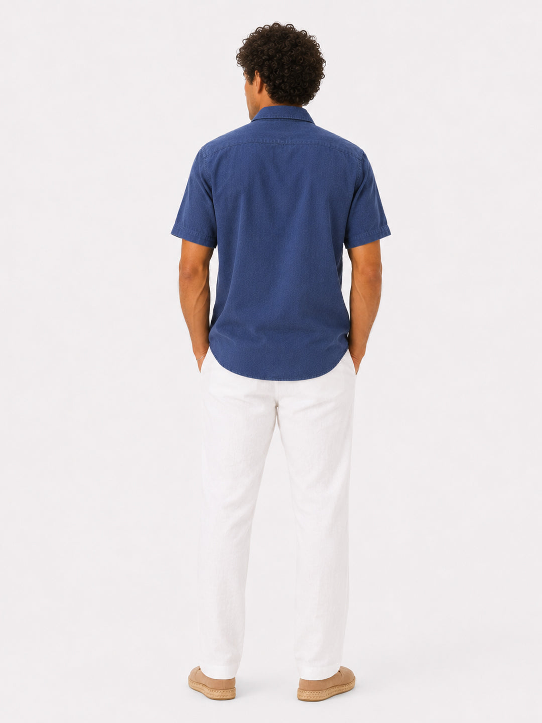 Midnight Harbour Linen Shirt