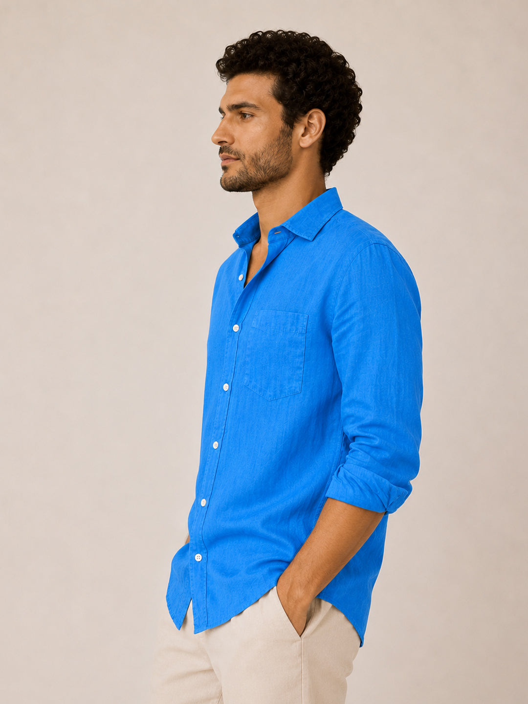 Ocean Route Linen Shirt