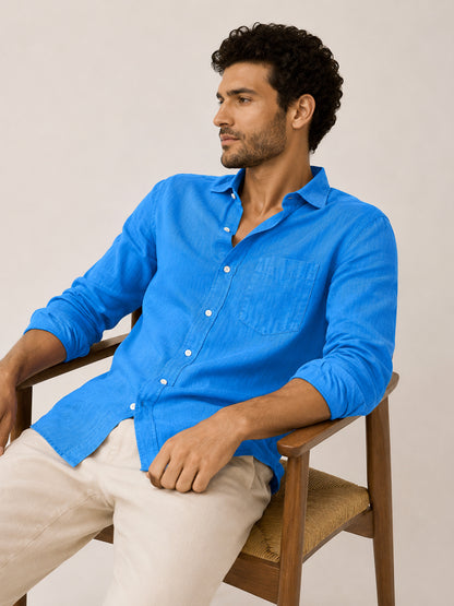 Ocean Route Linen Shirt