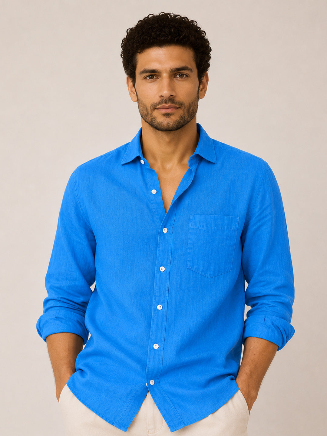 Ocean Route Linen Shirt