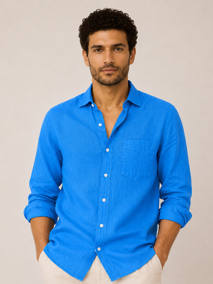 Ocean Route Linen Shirt