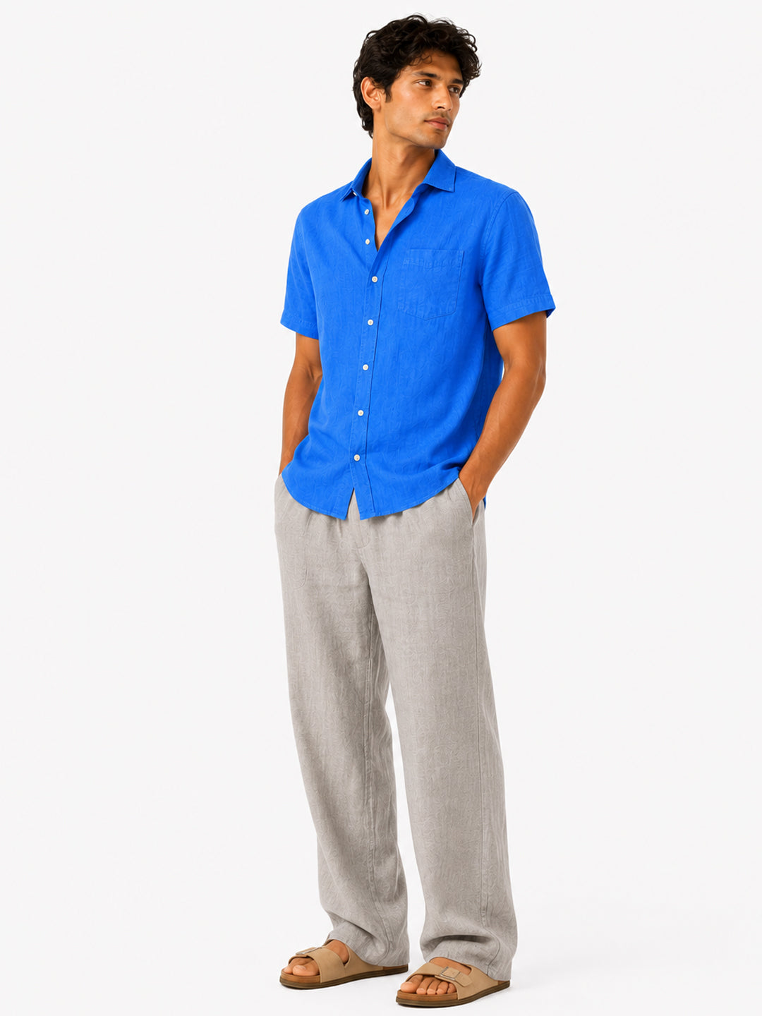Ocean Route Linen Shirt
