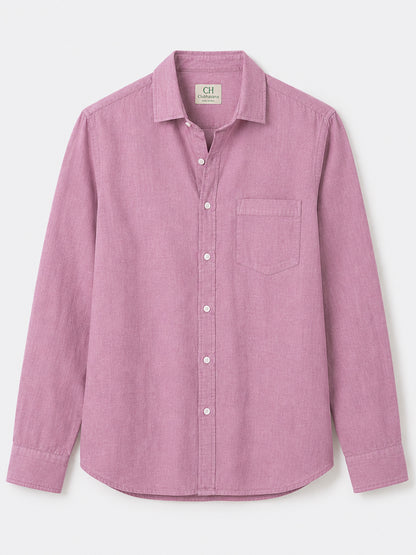 Santorini Rose Linen Shirt