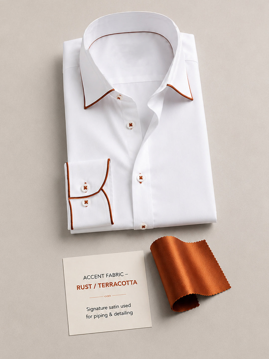 Potter's Clay Piping Premium Soft Satin Party Shirt