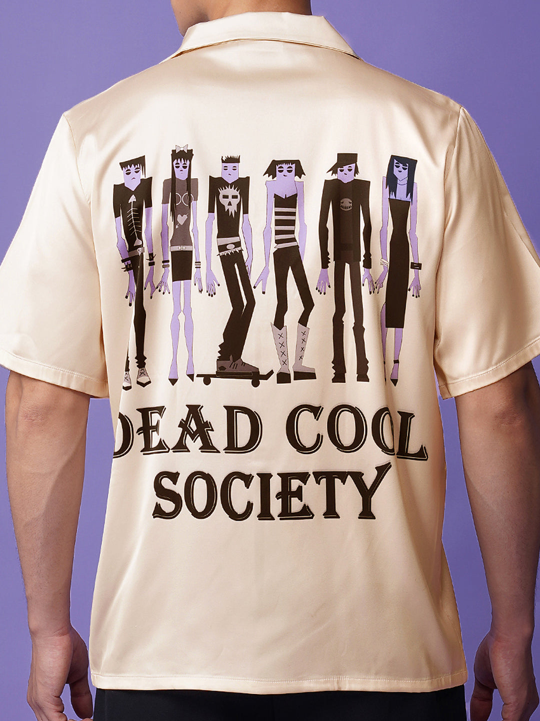 Dead Cool Society - Premium Soft Satin Shirt