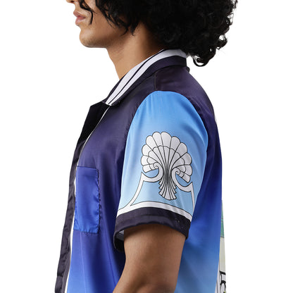 Sun & Sand – Premium Soft Satin Shirt